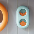 HUMLESJÖN timer with suction cup