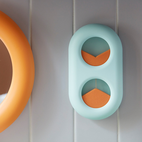HUMLESJÖN timer with suction cup