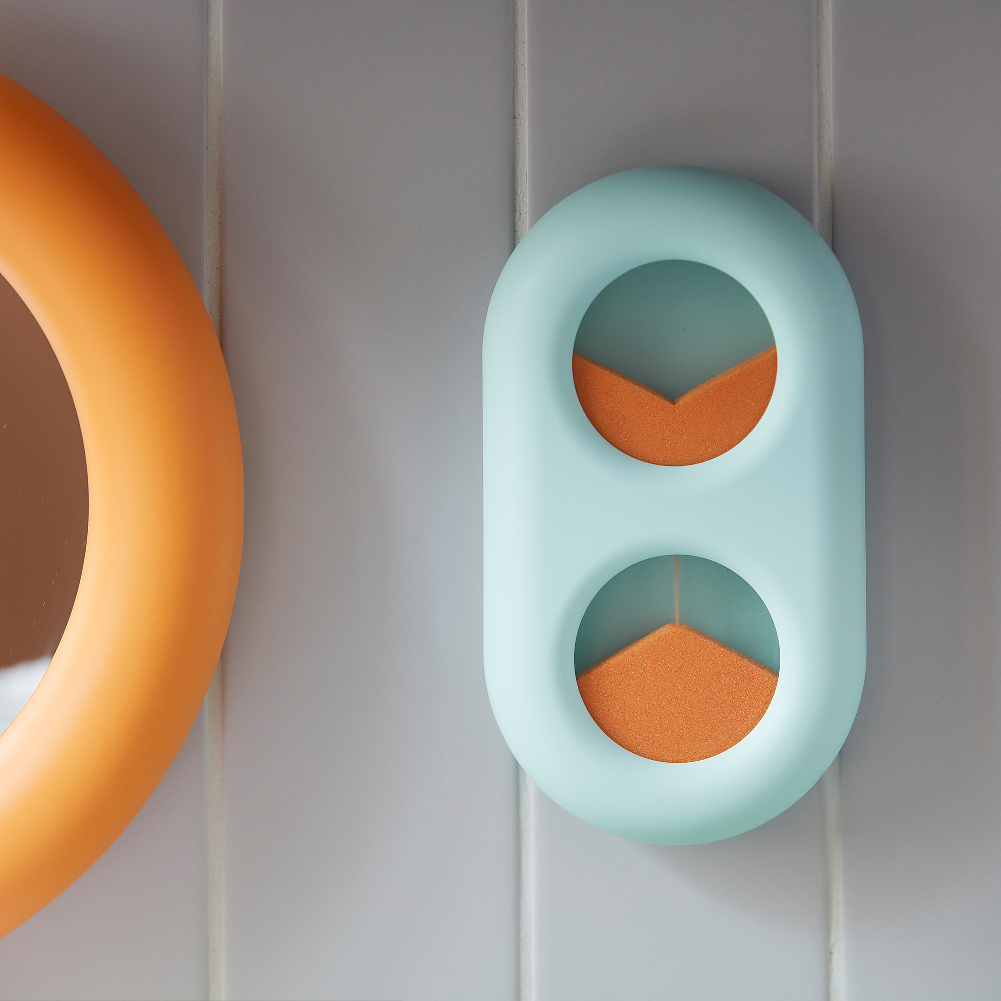 HUMLESJÖN timer with suction cup
