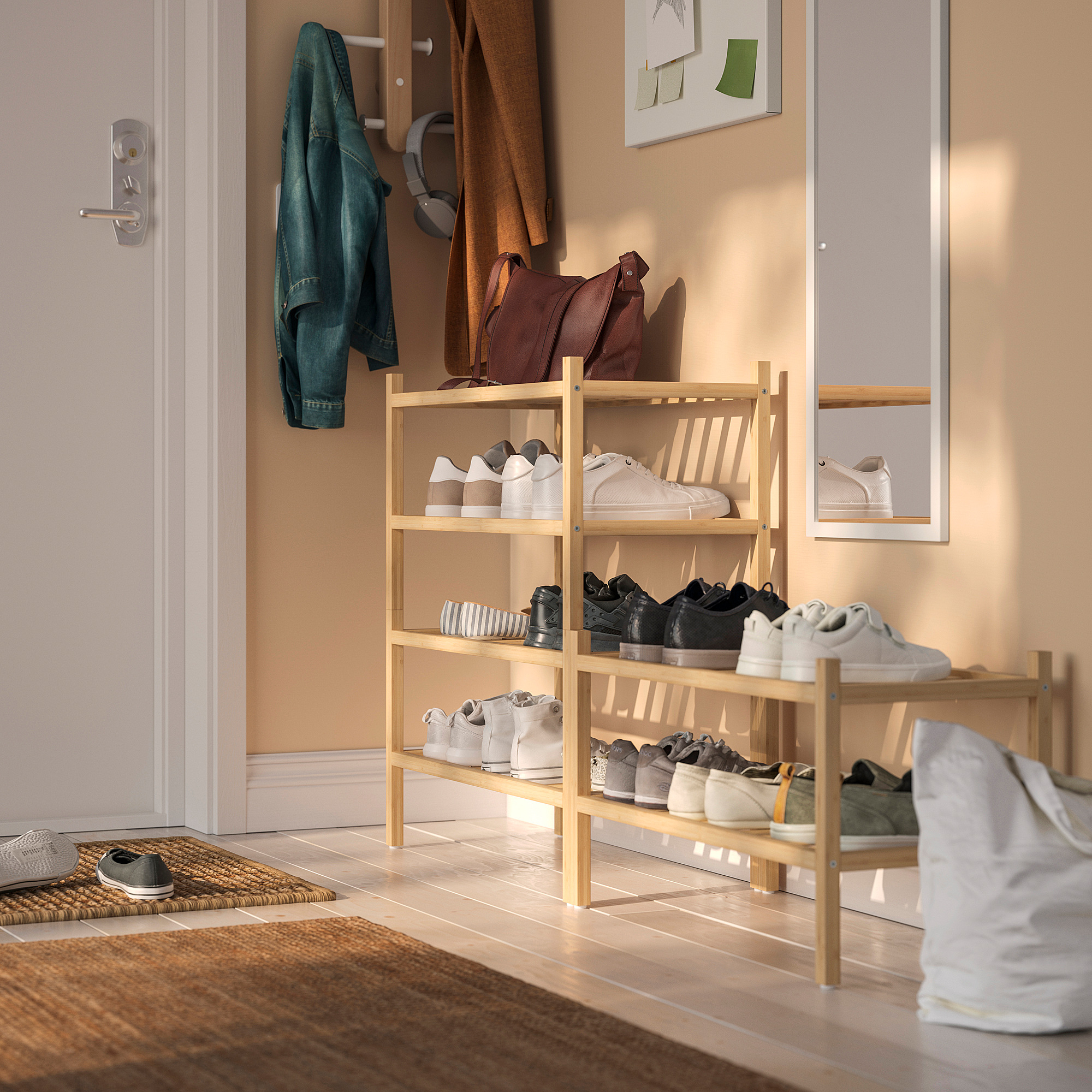 VASSKÄR shoe rack