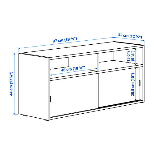 SPIKSMED TV bench