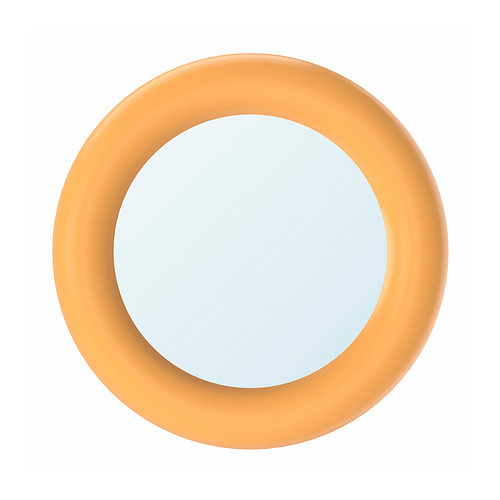 HUMLESJÖN - mirror with suction cup, orange | IKEA Hong Kong and Macau - PE996825_S4