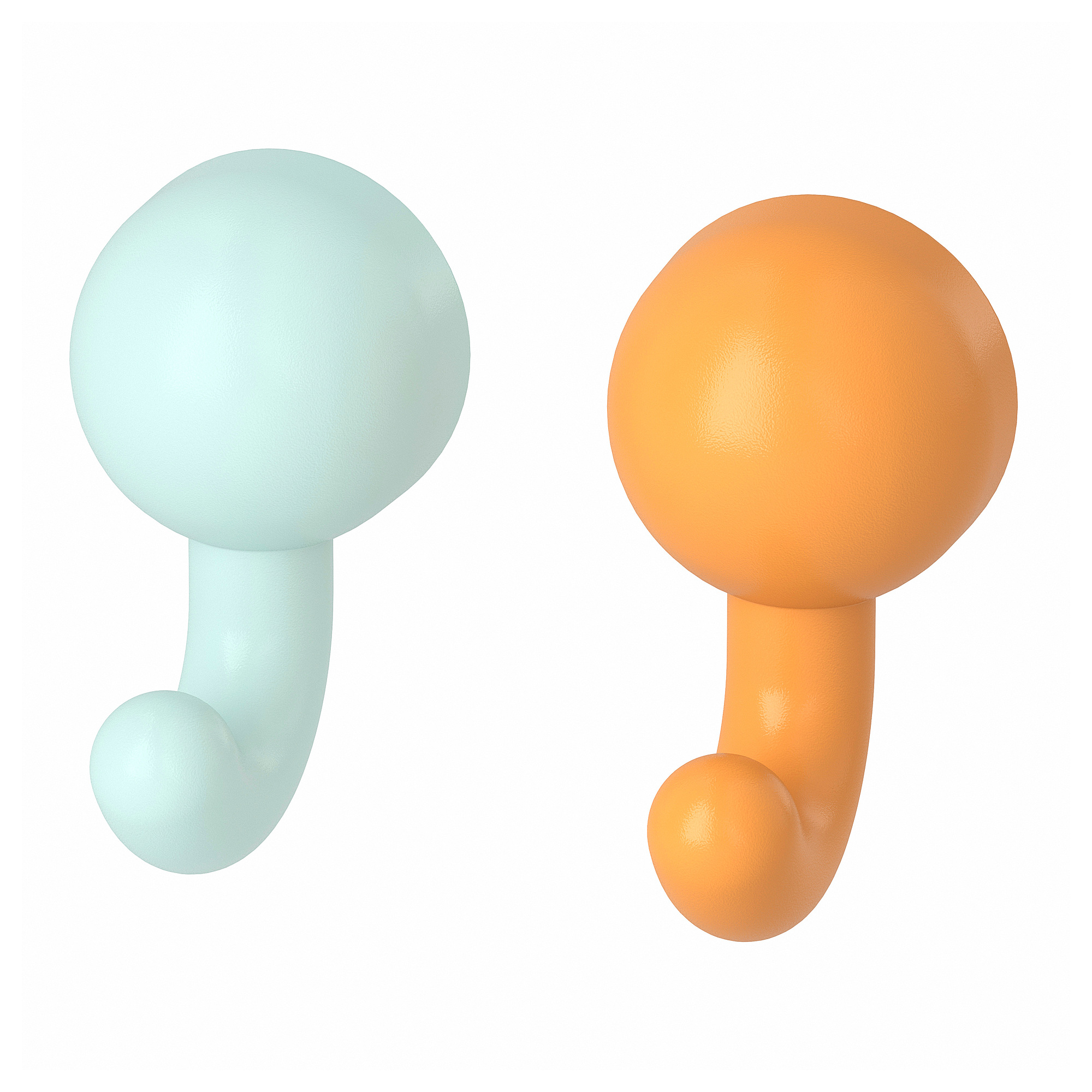 HUMLESJÖN hook with suction cup