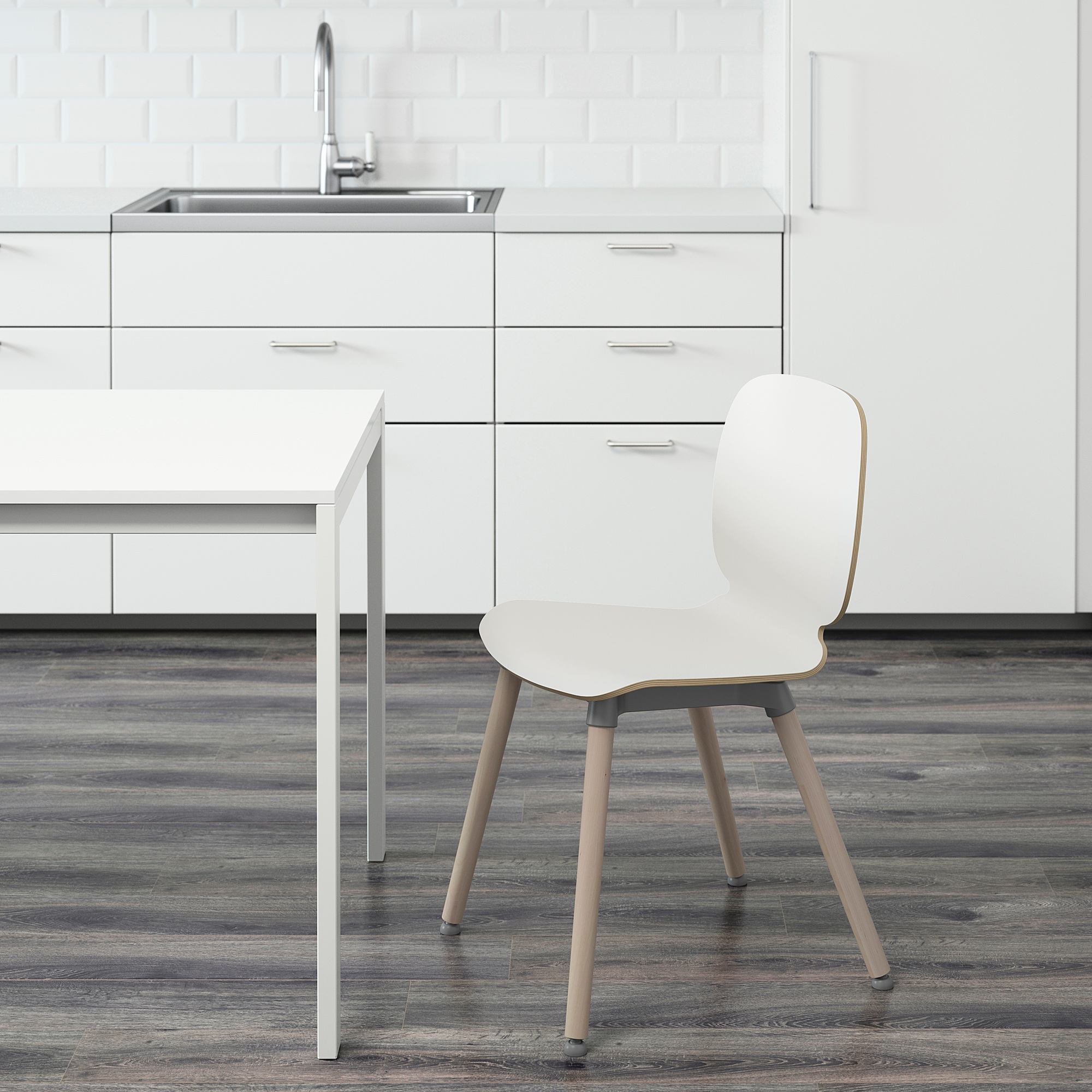 SVENBERTIL chair, white/Ernfrid birch IKEA Hong Kong and Macau
