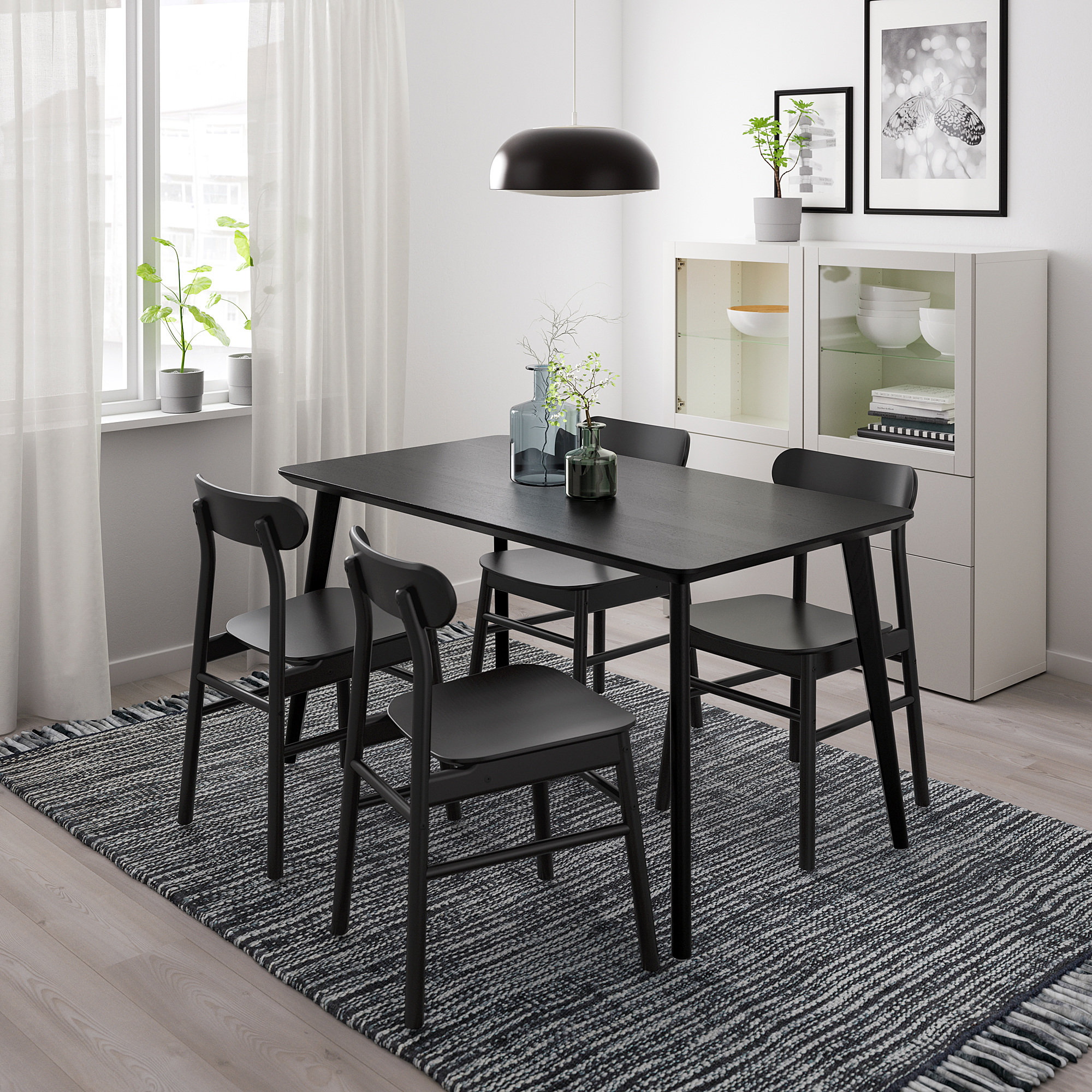 LISABO - table, 140x78x74 cm, black | IKEA Hong Kong and Macau