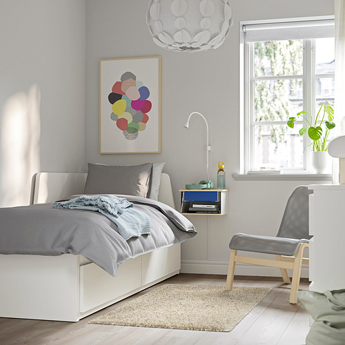 STOMSÖ wall-mounted bedside table