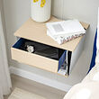 STOMSÖ wall-mounted bedside table