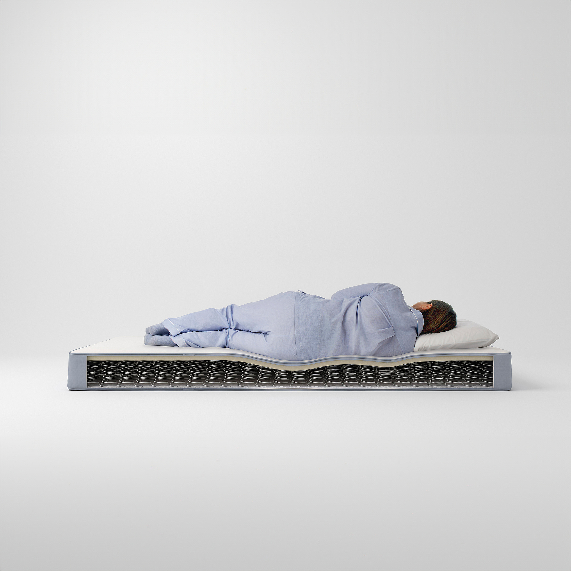 VESTMARKA spring mattress