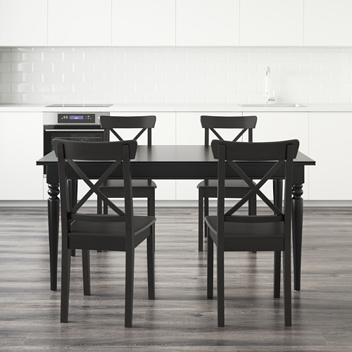INGATORP/INGOLF table and 4 chairs
