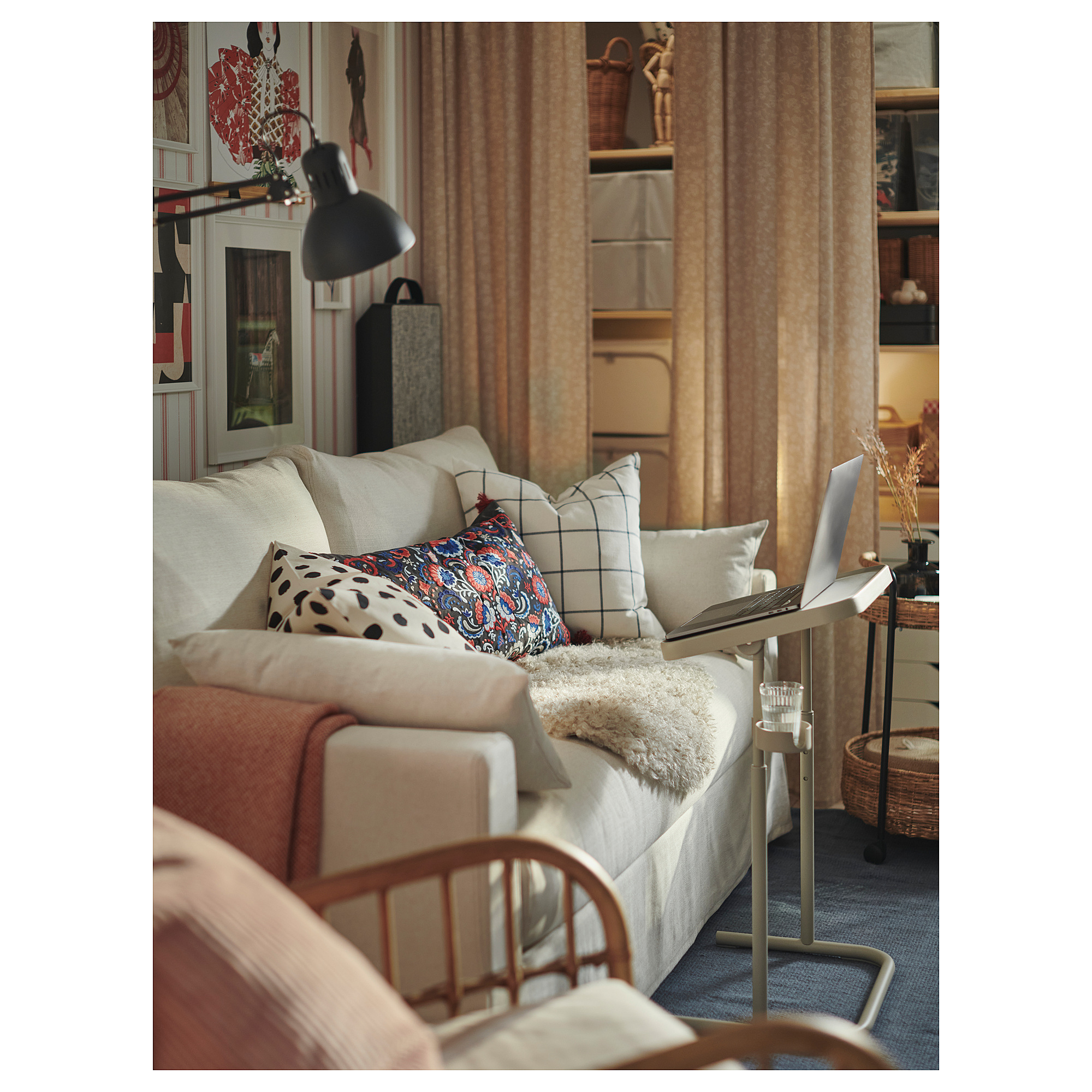 HYLTARP 2-seat sofa-bed