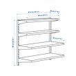BROR wall shelf combination