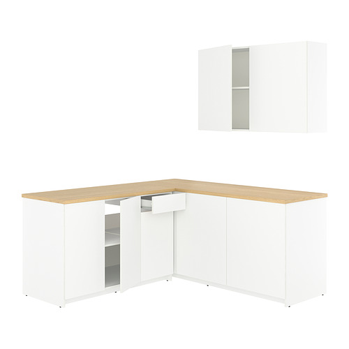 KNOXHULT - corner kitchen, white, 182x183x220 cm | IKEA Hong Kong and Macau - E1030236_S4
