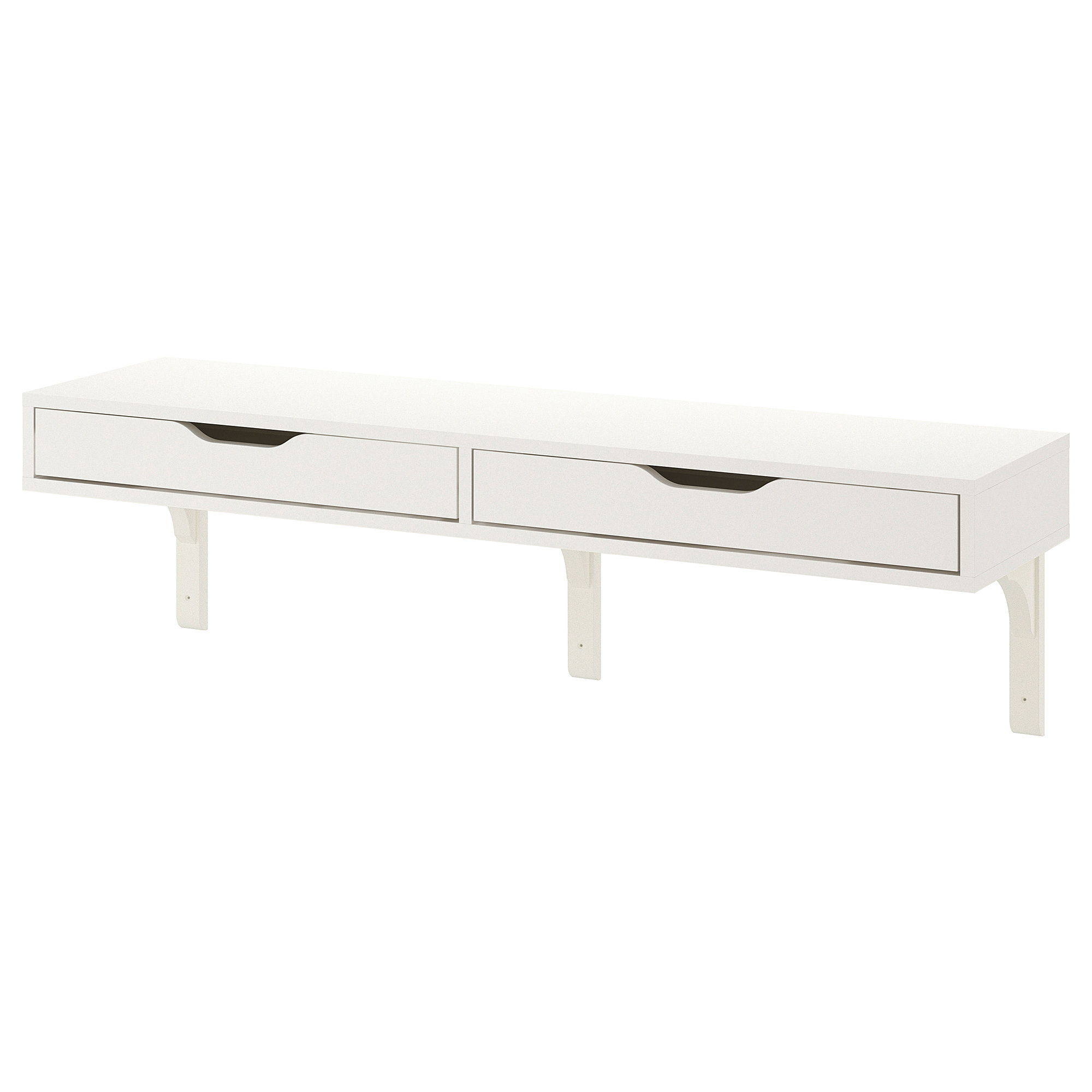 RAMSHULT/EKBY ALEX - wall shelf, white 