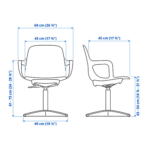 ODGER swivel chair