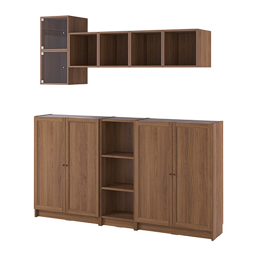 BILLY/EKET storage combination with doors