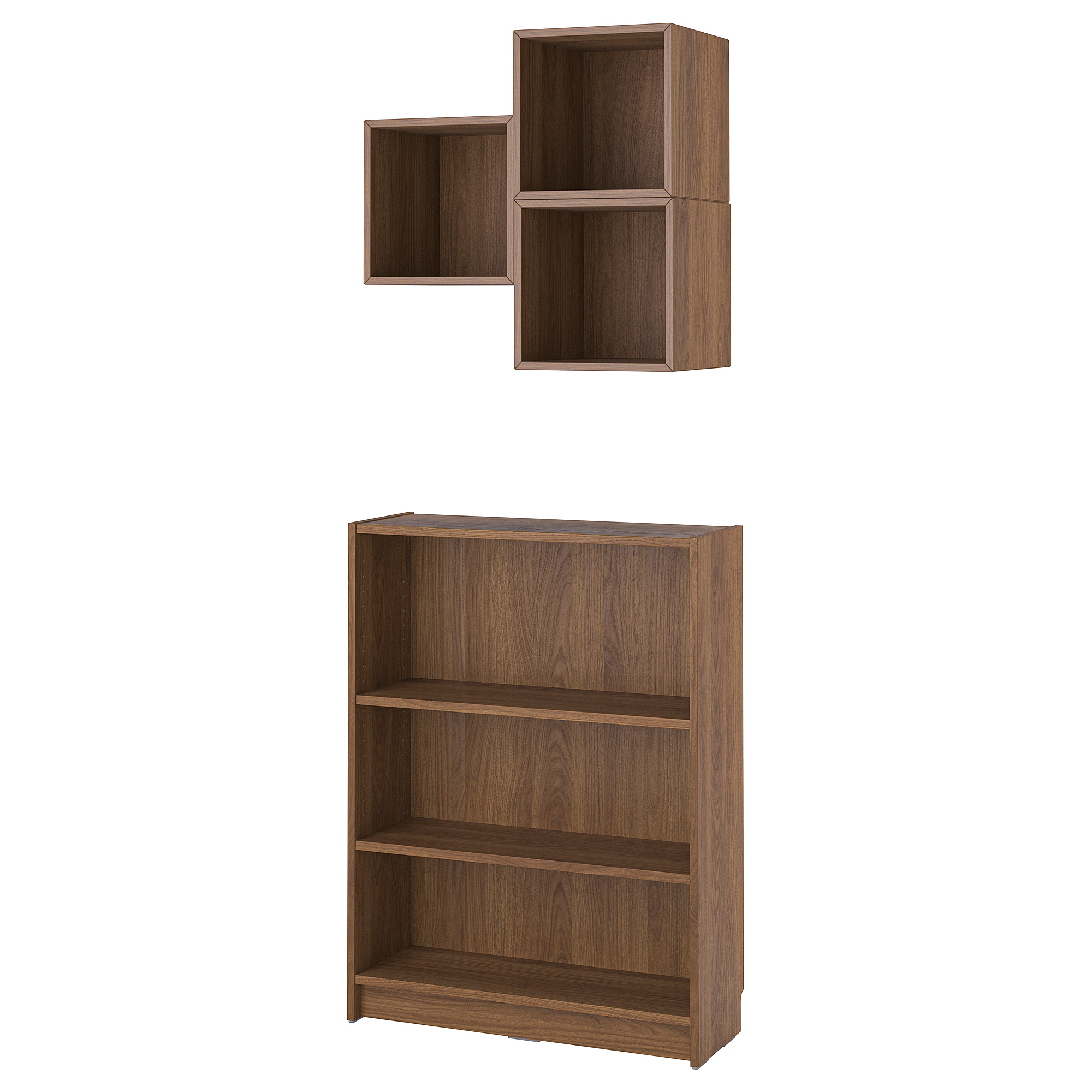 BILLY/EKET bookcase combination