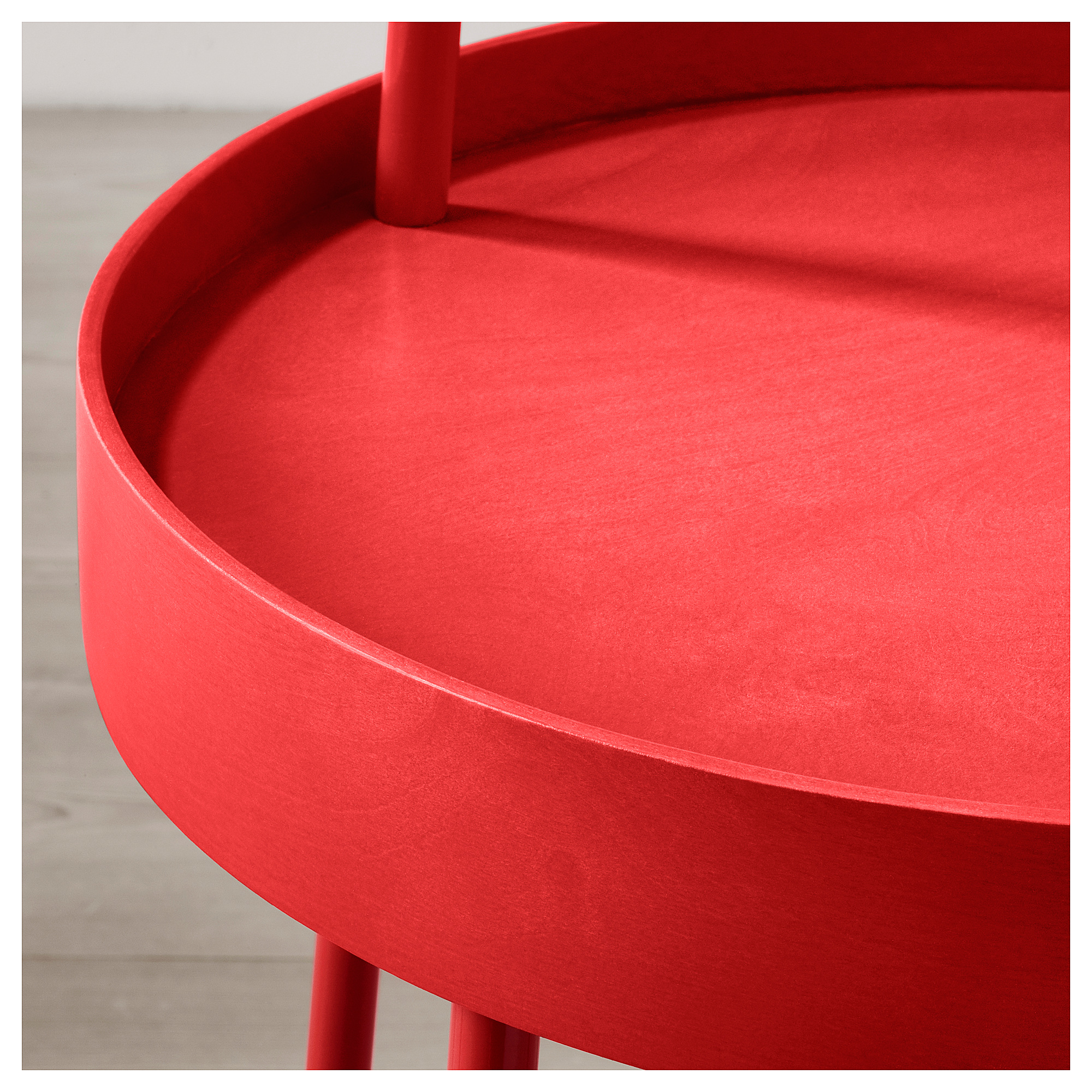 BURVIK side table, red IKEA Hong Kong