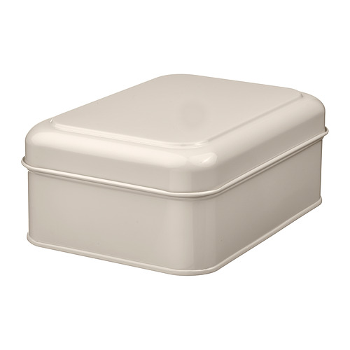 PLOGFÅRA storage box with lid