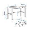 HEMNES 兩抽屜書檯