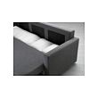FRIHETEN three-seat sofa-bed