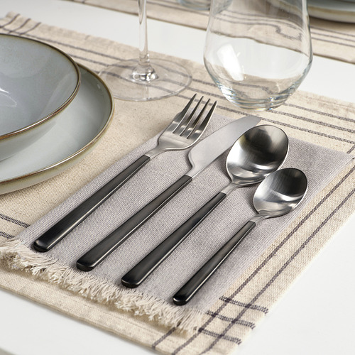 LÖFTESRIK 24-piece cutlery set