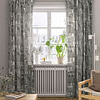 TEMPELFLY curtains, 1 pair