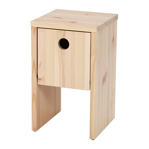 IKEA PS 2026 - 床頭几, 松木/下翻門, 30x30x50 厘米 | IKEA 香港及澳門 - PE997449_S4