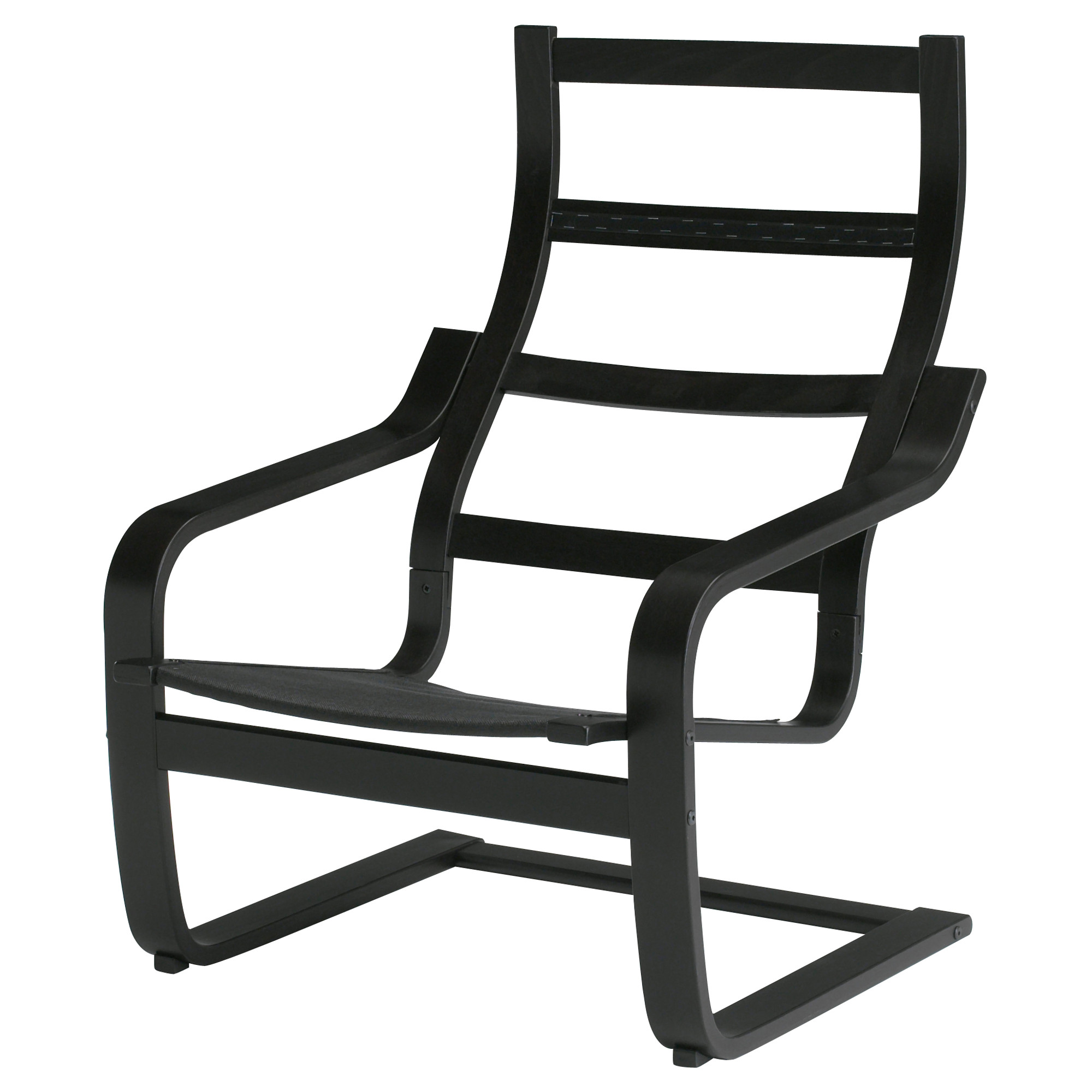 POÄNG armchair frame, blackbrown IKEA Hong Kong and Macau