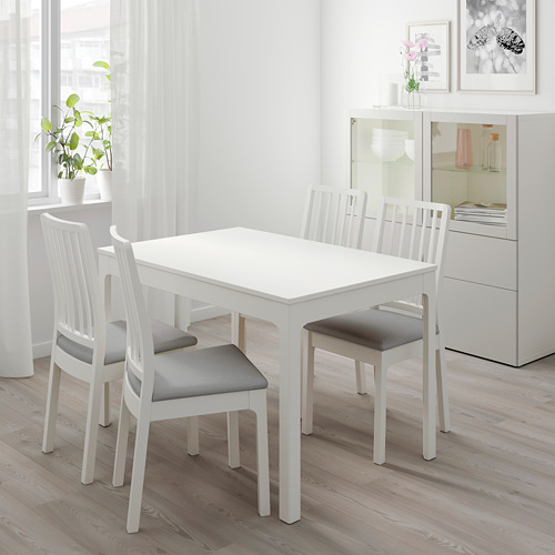 EKEDALEN/EKEDALEN table and 4 chairs