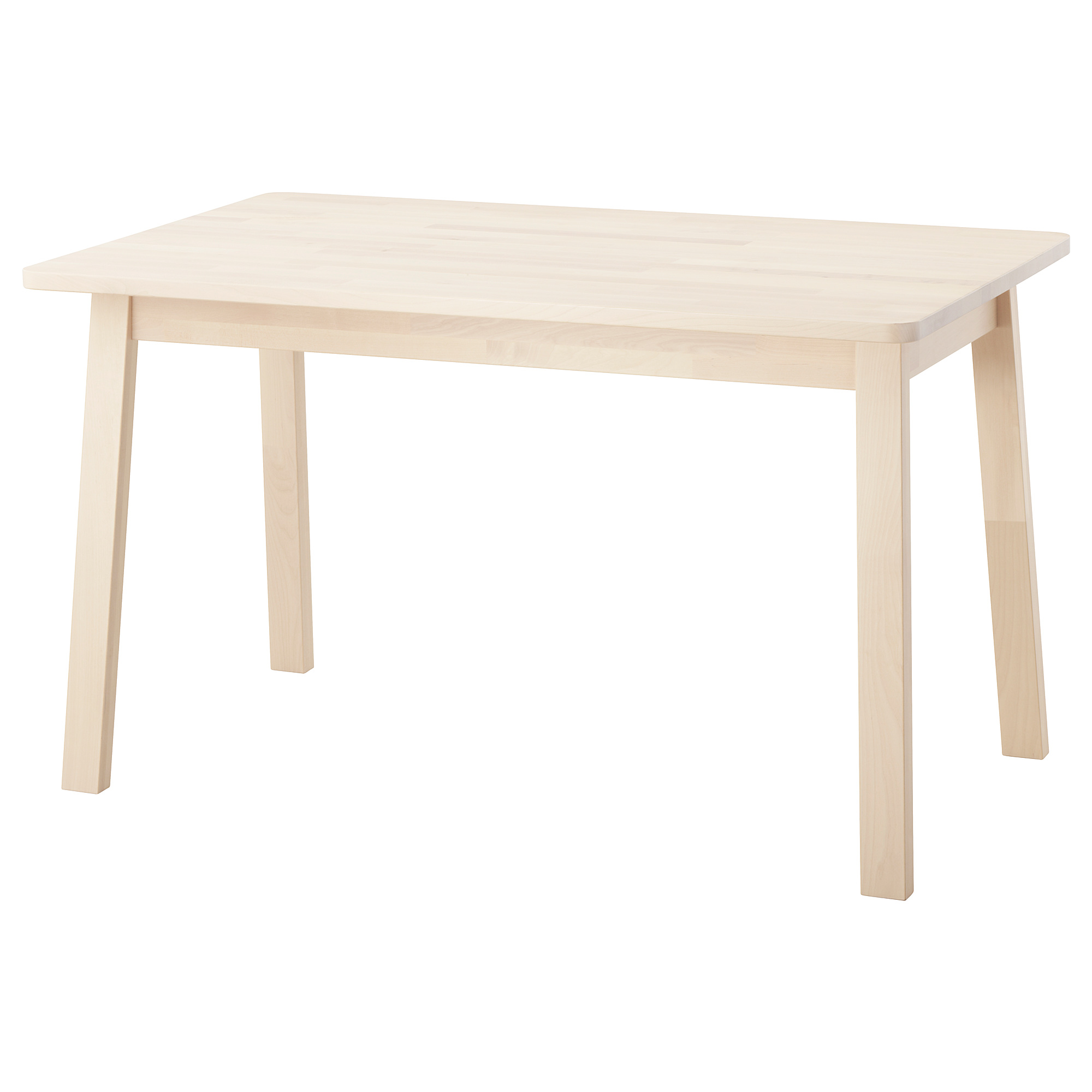 NORRÅKER - table, birch, 125x74 cm | IKEA Hong Kong and Macau