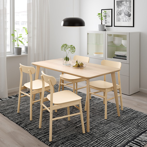 RÖNNINGE/LISABO table and 4 chairs