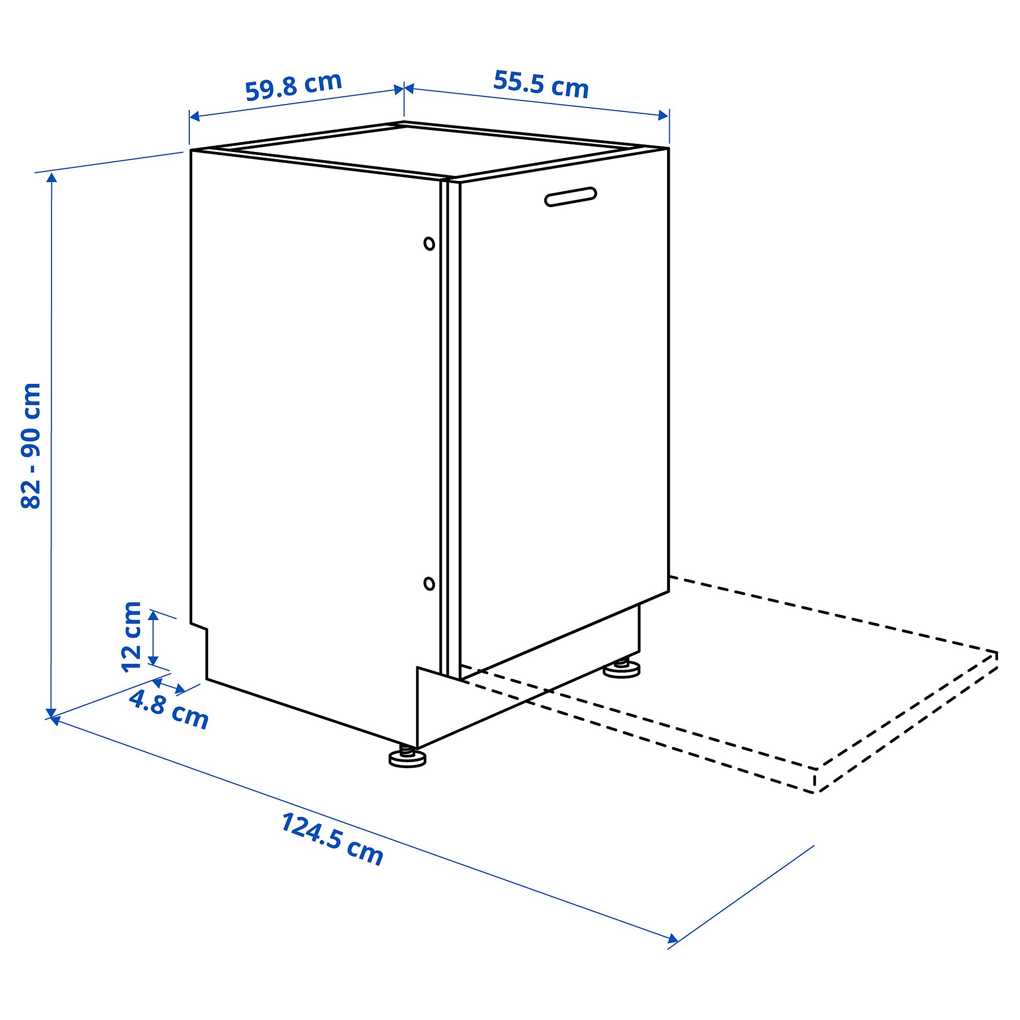 LAGAN integrated dishwasher