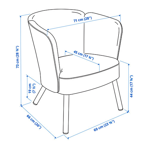 HERRÅKRA armchair