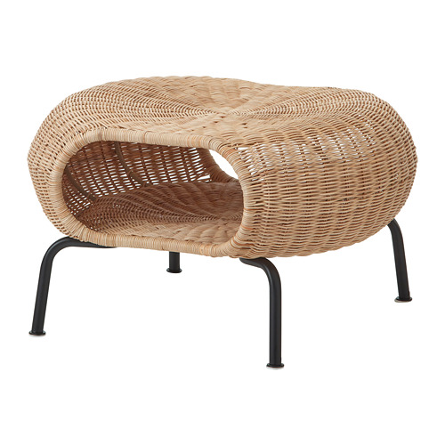 GAMLEHULT footstool with storage