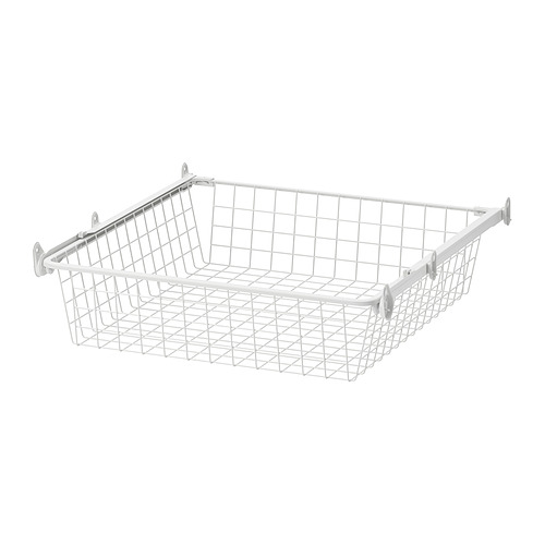 ALTARLIDEN - 鋼條籃連導軌, 白色, 60x62 厘米 | IKEA 香港及澳門 - PE997628_S4