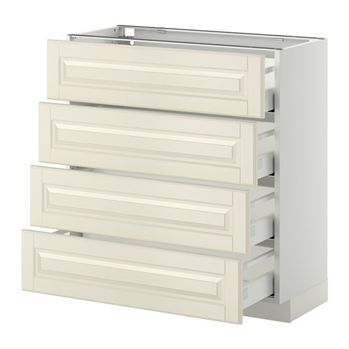 METOD/MAXIMERA 地櫃連4面板/4抽屜