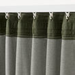 TIBAST room darkening curtains, 1 pair