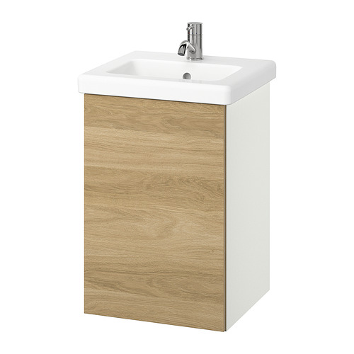 TVÄLLEN/ENHET wash-stnd w door/wash-basin/tap