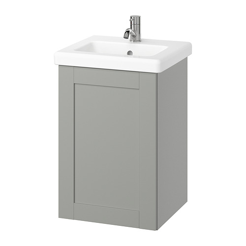 TVÄLLEN/ENHET wash-stnd w door/wash-basin/tap