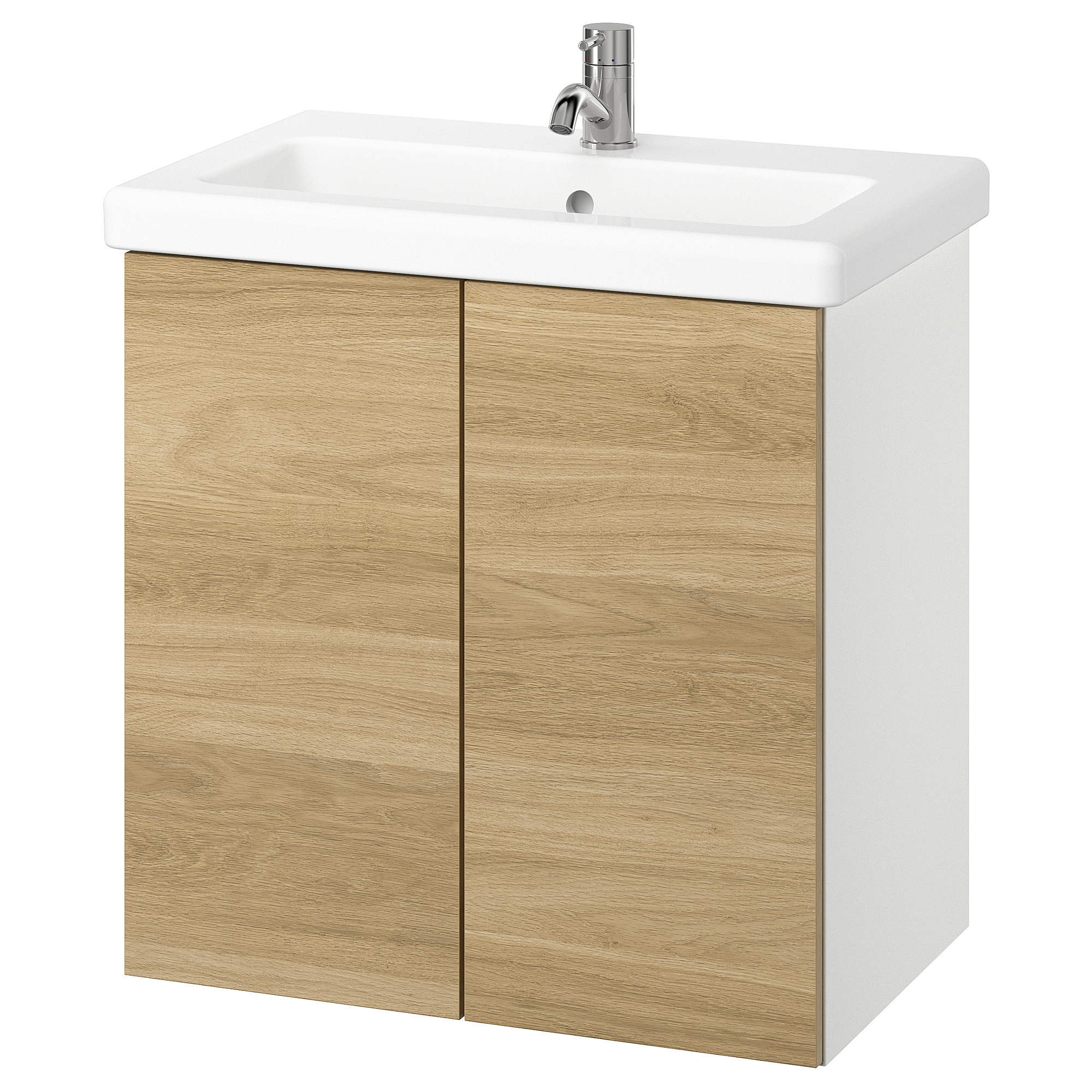 TVÄLLEN/ENHET wash-stnd w doors/wash-basin/tap