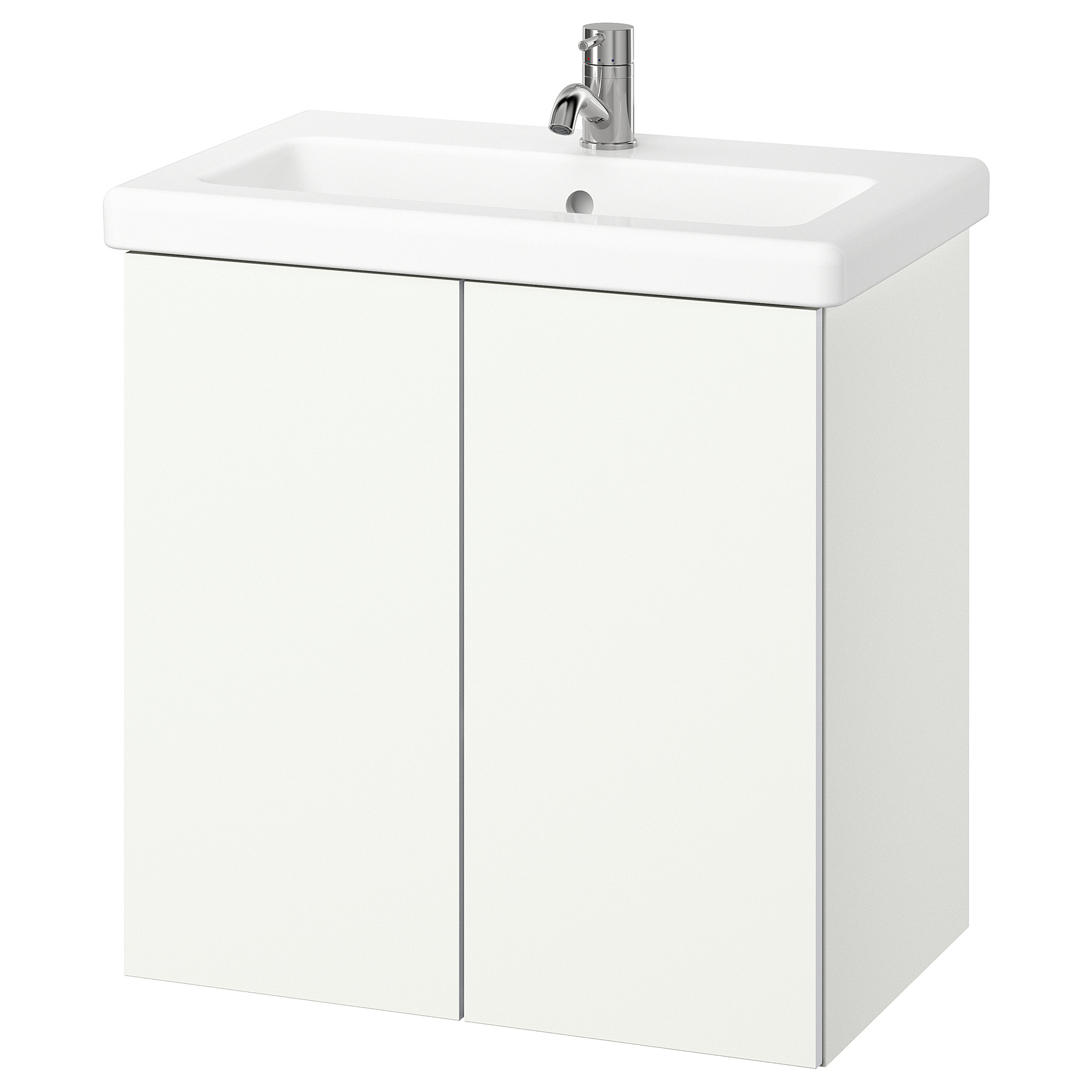 TVÄLLEN/ENHET wash-stnd w doors/wash-basin/tap