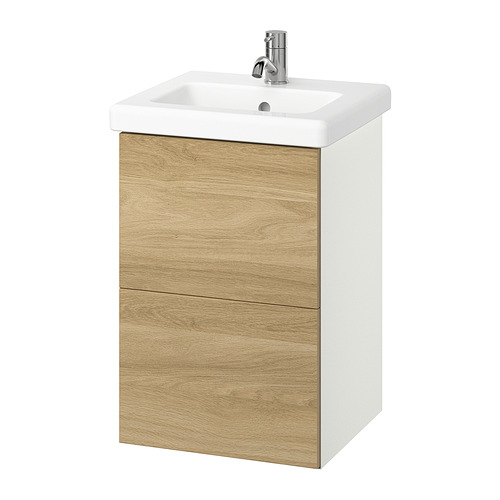 TVÄLLEN/ENHET wash-stnd w drawers/wash-basin/tap