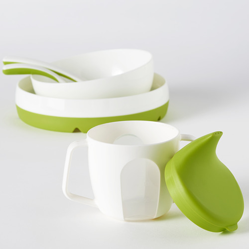 BÖRJA/SMÅGLI 5-piece eating set