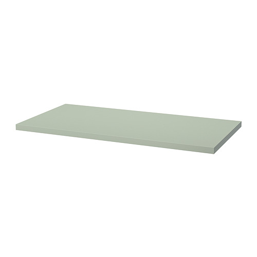 LAGKAPTEN/ADILS desk, 120x60x73 cm, light green/black