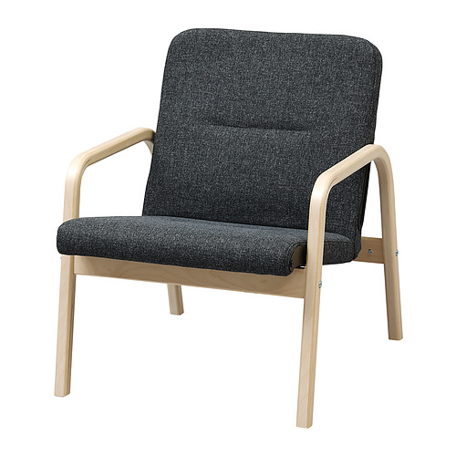 FÄLLSKÄR armchair w adjustable seat/back
