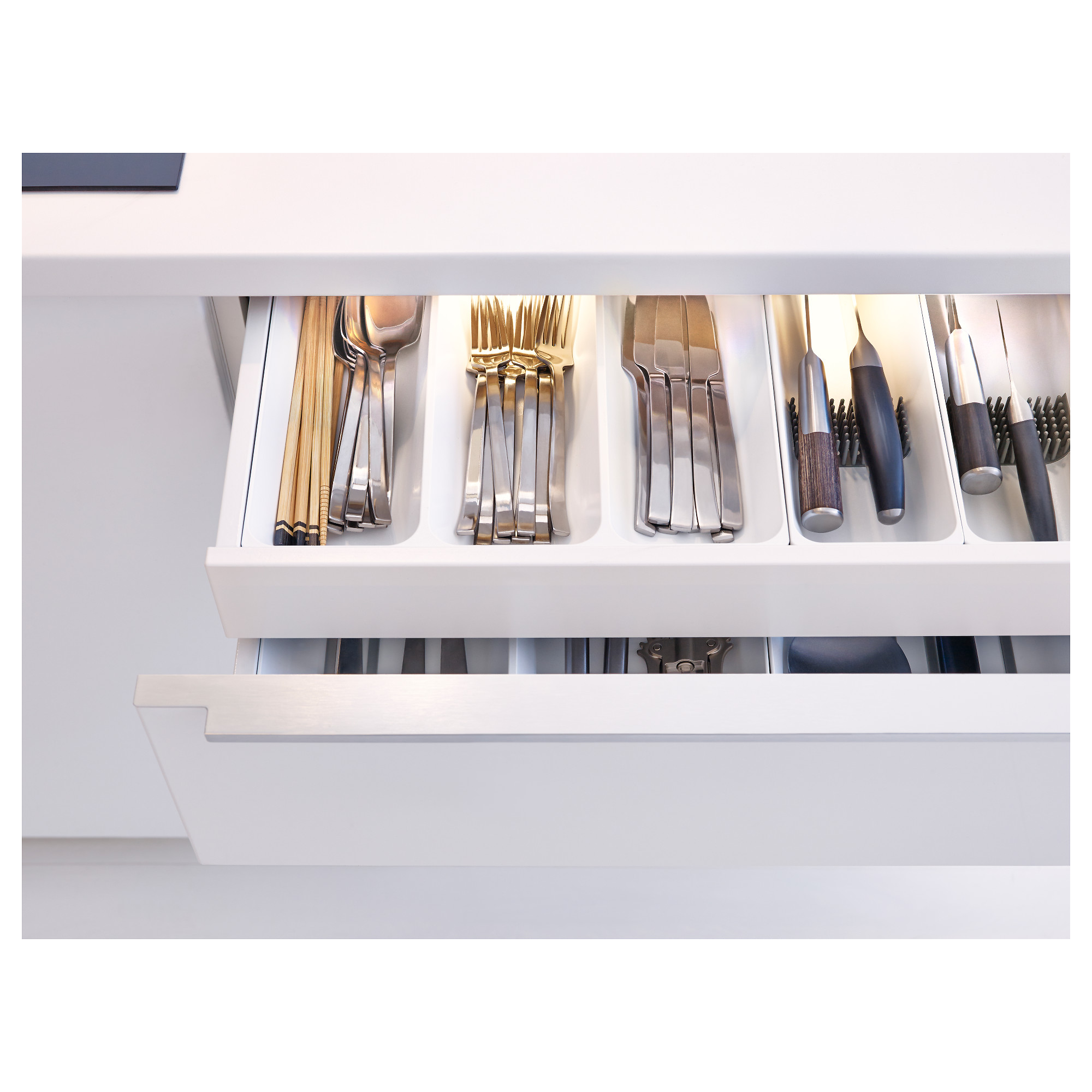 Omlopp Led Lighting Strip For Drawers Aluminium Colour Ikea