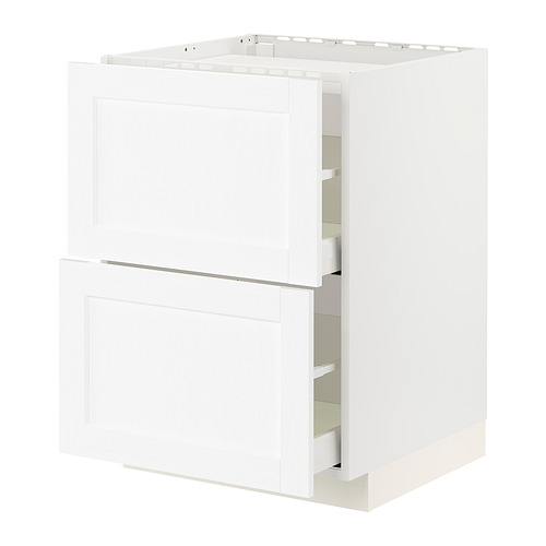 METOD/MAXIMERA base cab f hob/2 fronts/2 drawers