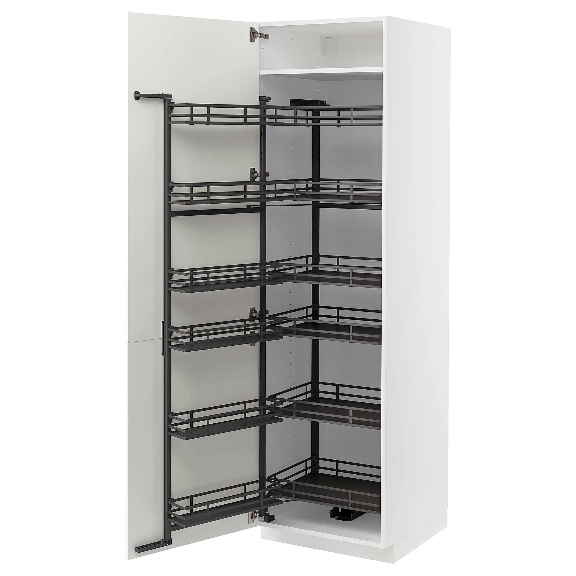 METOD high cabinet with pull-out larder