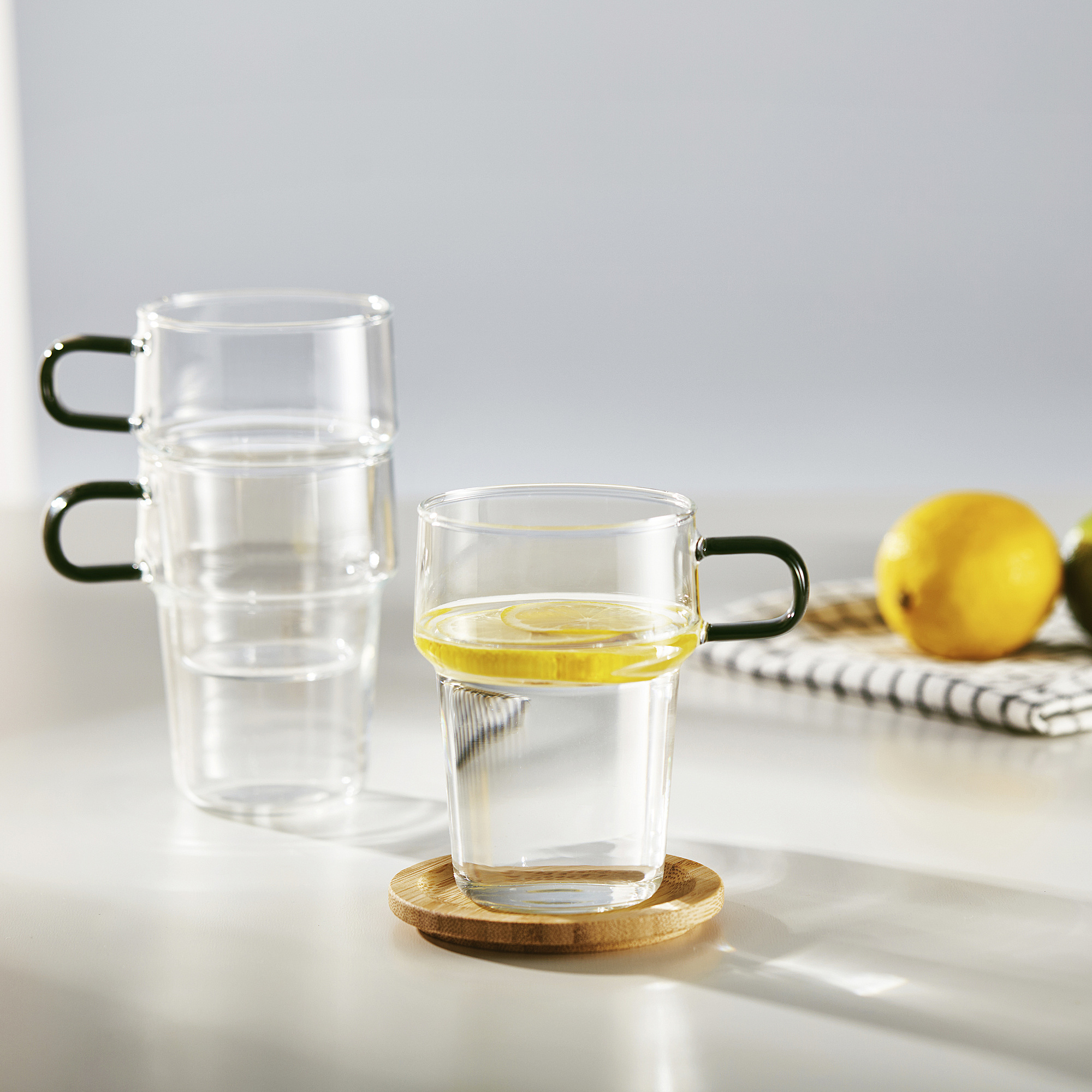 SKINNFISK 有耳玻璃杯