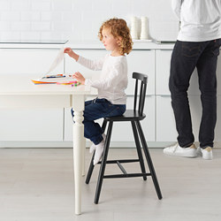 AGAM - 兒童椅, 白色 | IKEA 香港及澳門 - PE735943_S3